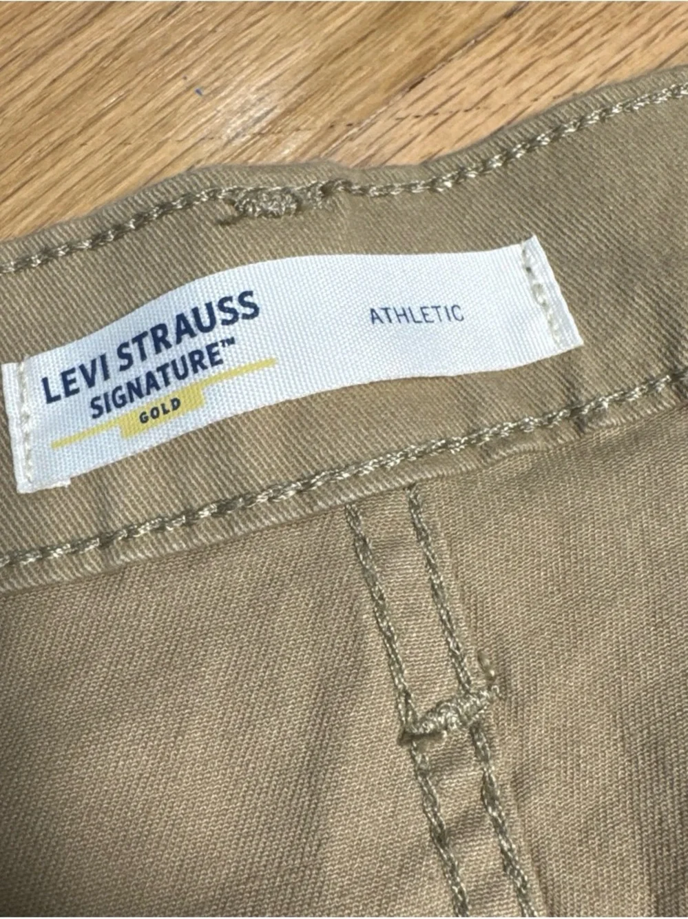 Levi's Khaki Athletic-Fit Pants